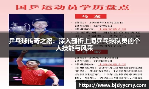 乒乓球传奇之路：深入剖析上海乒乓球队员的个人技能与风采