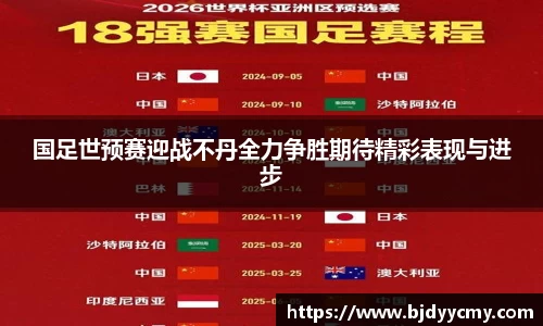 国足世预赛迎战不丹全力争胜期待精彩表现与进步